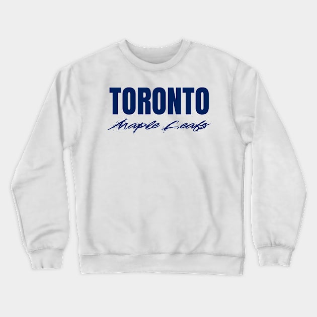 toronto maple leafs Crewneck Sweatshirt by Alsprey31_designmarket